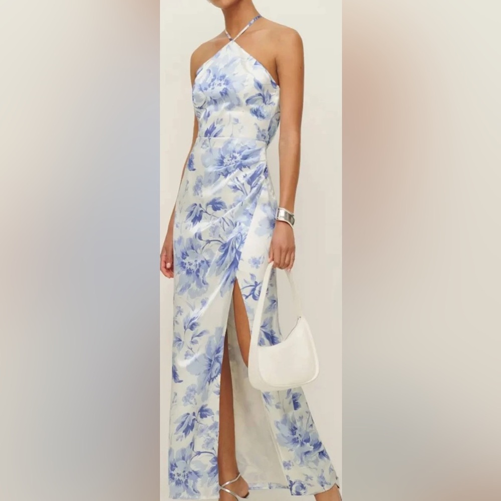 Reformation Myla Silk Dress
